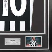 画像をギャラリービューアに読み込む, デル・ピエロ【直筆サイン入り】1994-95ユベントスユニフォーム（クラシックフレーム額装）
