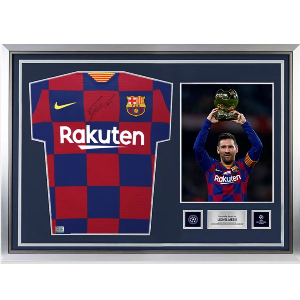 直筆サイン入り】リオネル・メッシ ユニフォームの販売