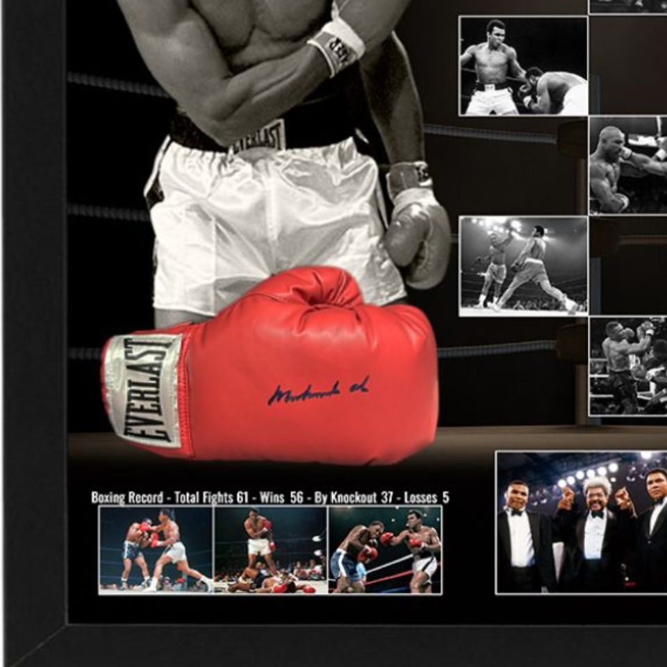 モハメド・アリ＆マイク・タイソン【直筆サイン入り】ボクシング