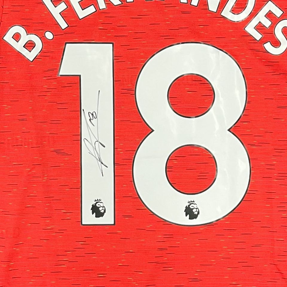 ブルーノ・フェルナンデス【直筆サイン入り】マンチェスター