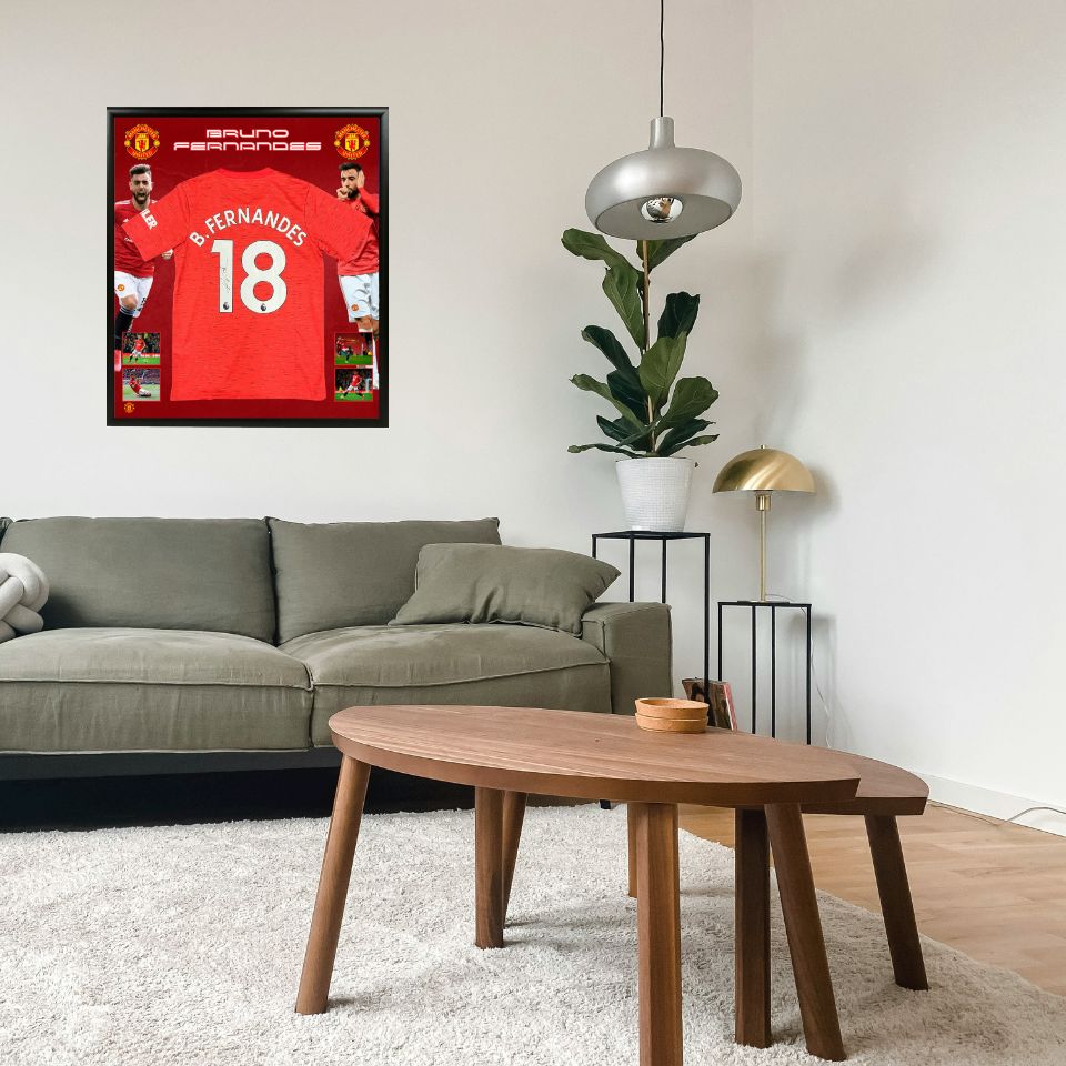 ブルーノ・フェルナンデス【直筆サイン入り】マンチェスター