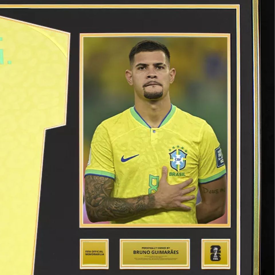 ブルーノ・ギマランイス 【直筆サイン入り】FIFAワールドカップ