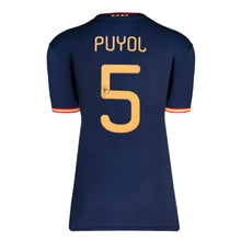 画像をギャラリービューアに読み込む, カルレス・プジョル【直筆サイン入り】スペイン代表2010アウェイユニホーム(フレームなし)※額装プション有り
