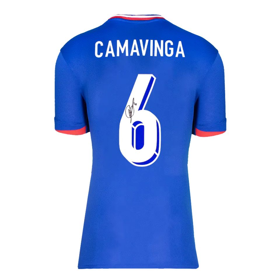 エドゥアルド・カマヴィンガ【直筆サイン入り】フランス代表 2024