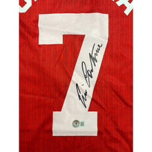 画像をギャラリービューアに読み込む, =残り1点= エリック・カントナ【直筆サイン入り】マンチェスター・ユナイテッドホームユニホーム(フレーム入り)
