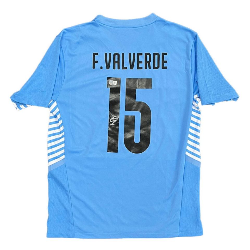 残り1点= フェデリコ・バルベルデ【直筆サイン入り】ウルグアイ代表