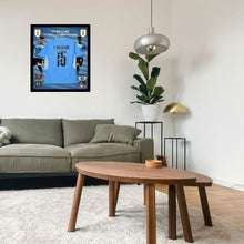 画像をギャラリービューアに読み込む, =残り1点= フェデリコ・バルベルデ【直筆サイン入り】ウルグアイ代表ホームユニホーム(フレーム入り)
