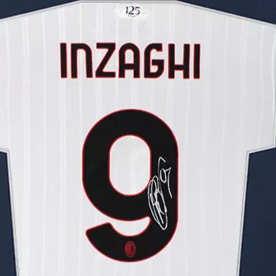 フィリッポ・インザーギ 【直筆サイン入り】 UEFAチャンピオンズ