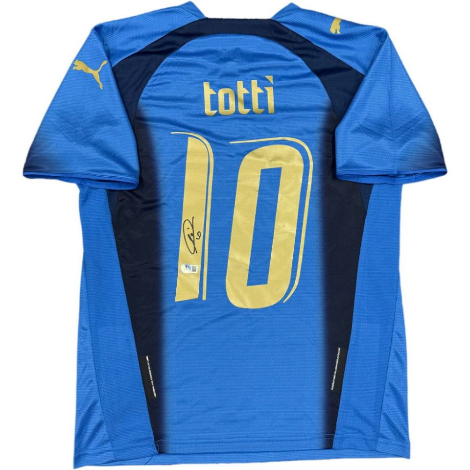 JSV WORLD PREMIUM ユニフォーム トッティ 直筆サイン入り未使用 フランチェスコ・トッティ【直筆サイン入り】1998-99ASローマ
