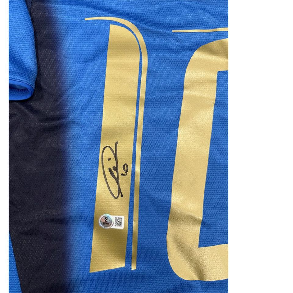 ※値下不可　フランチェスコ・トッティ　イタリア代表　サイン入りユニ　日韓W杯 値下不可 フランチェスコ・トッティ イタリア代表 サイン入り