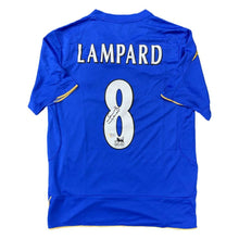 画像をギャラリービューアに読み込む, =残り1点= フランク・ランパード【直筆サイン入り】チェルシーホームユニホーム(フレーム入り)
