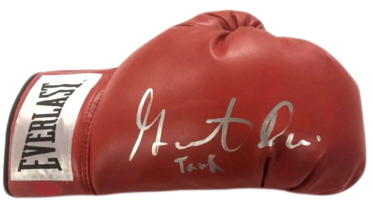 EVERLAST マイク・タイソン　サイン入り　ボクシンググローブ 赤 マイク・タイソン サイン入りボクシンググローブ 限定1点