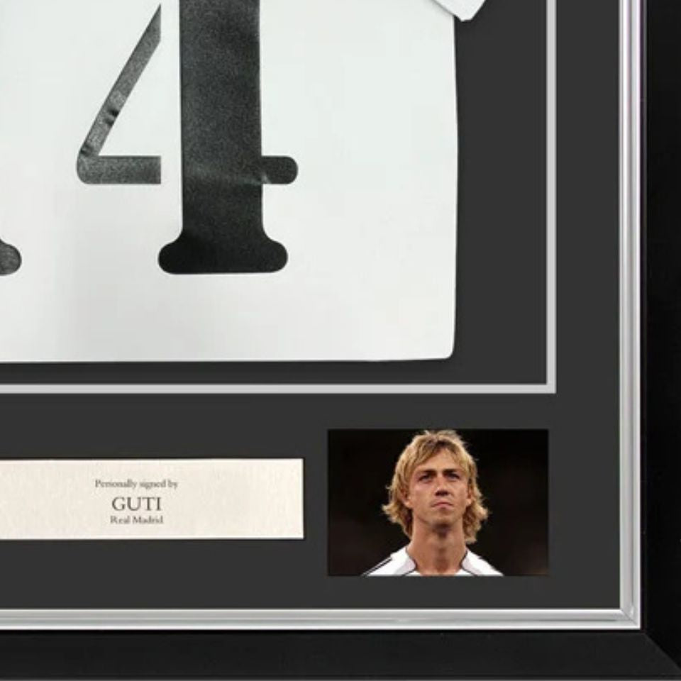 グティ【直筆サイン入り】2004-05レアル・マドリード ホームユニホーム