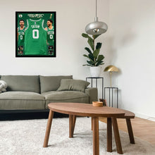 画像をギャラリービューアに読み込む, =残り1点=  ジェイソン・テイタム【直筆サイン入り】 2023-24ボストン・セルティックスユニホーム  NBAファイナル優勝記念(フレーム入り)
