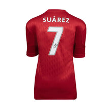 画像をギャラリービューアに読み込む, ルイス・スアレス【直筆サイン入り】2010-12リバプールホームユニホーム(フレームなし)
