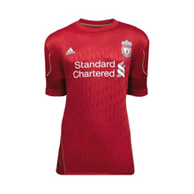 画像をギャラリービューアに読み込む, ルイス・スアレス【直筆サイン入り】2010-12リバプールホームユニホーム(フレームなし)
