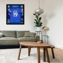 画像をギャラリービューアに読み込む, =残り1点= メイソン・マウント【直筆サイン入り】チェルシーホームユニホー(フレーム入り)
