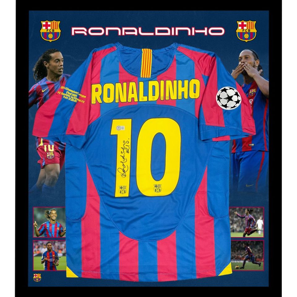 バルセロナ レプリカユニフォーム ロナウジーニョ 2003-04 FC