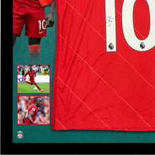 画像をギャラリービューアに読み込む, サディオ・マネ【直筆サイン入り】リバプールホームユニホーム(フレーム入り)
