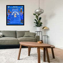 画像をギャラリービューアに読み込む, =残り1点=  シェイ・ギルジャス＝アレクサンダー【直筆サイン】オクラホマシティ・サンダーユニホーム 2025 NBA ファイナル チャンピオンズ(フレーム入り)
