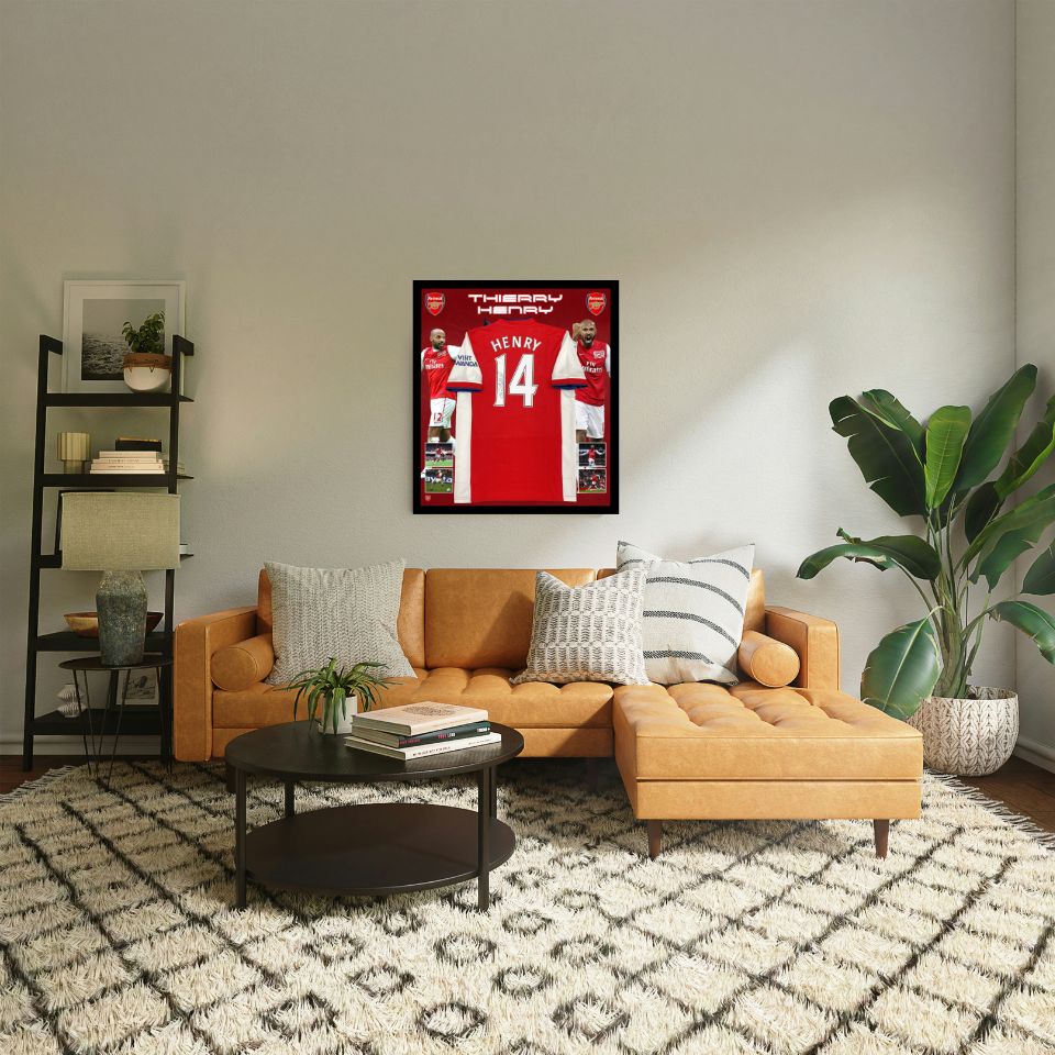 直筆サイン入り】アンリ アーセナルユニフォームの販売 – AuthentiCo.