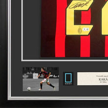 画像をギャラリービューアに読み込む, カカ【直筆サイン入り】2006-07ACミランホームユニホーム (フレーム入り)
