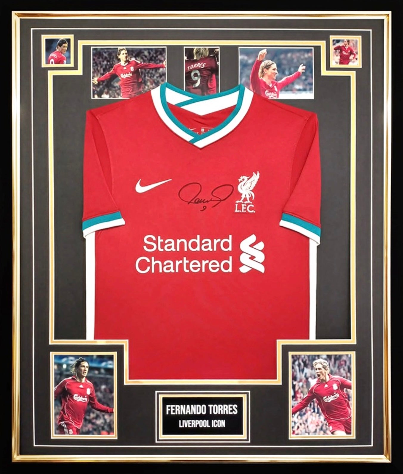 SIGNEDFERNANDOTORRESSHIRTFRAME