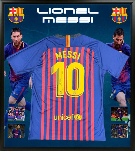 即発送可能 Lionel Messi/リオネル・メッシ/サインプリント&証明書付き ...