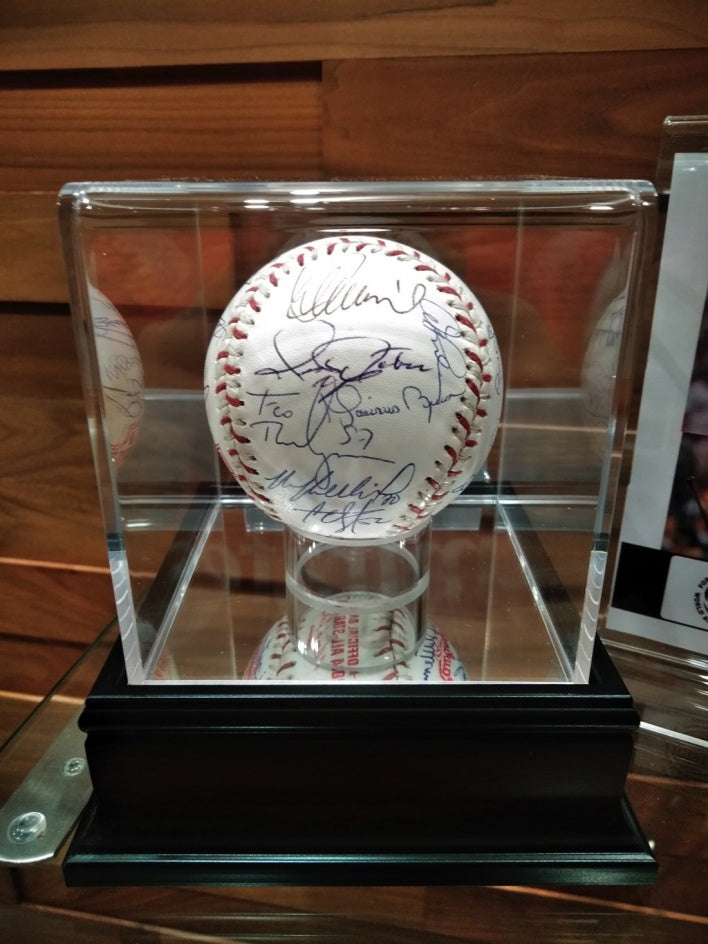 【ケース入り】MLB2004年 オールスター アメリカンリーグ直筆チームサイン入り オールスター公式野球ボール